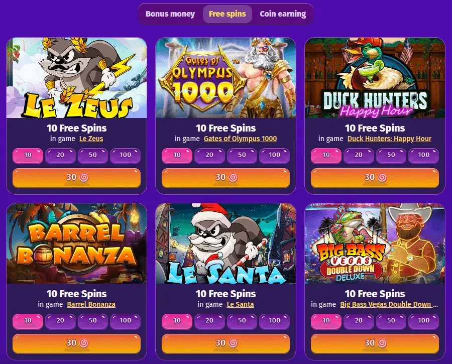 Lolly Spins screenshot